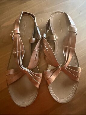 BOTEGGA VENETA BROWN SANDAL